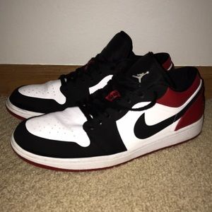 Jordan 1 Low Black Toe